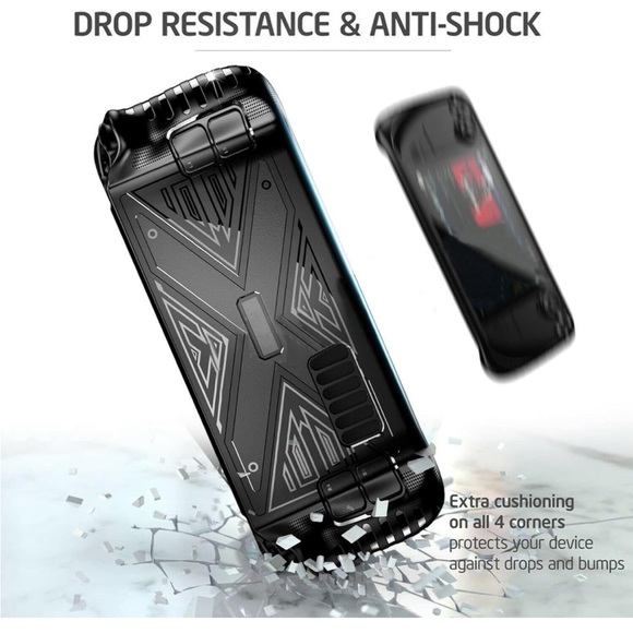 Game Console Silicone Cover Protector Grip Shell Case Steam Deck, Anti-Scratch - Picture 4 of 10